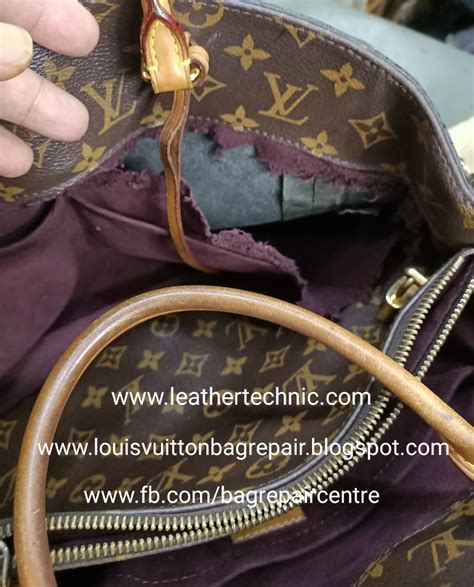 louis vuitton lining|louis vuitton bag repair cost.